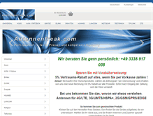 Tablet Screenshot of antennenfreak.com
